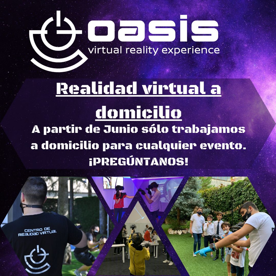 Eventos a domicilio realidad virtual Madrid
